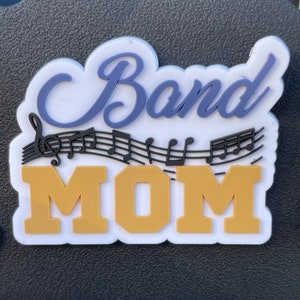 Band Mom Bogg Bit Bag Charms for Bogg Bag