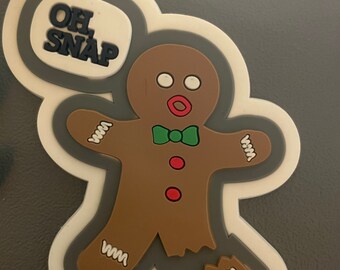 Oh Snap Gingerbread Bogg Bit Bag Charms for Bogg Bag