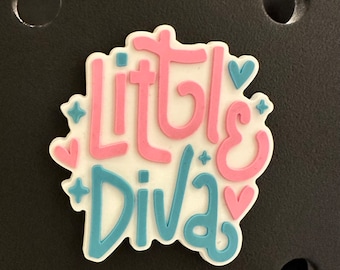 Little Diva Bogg Bit Bag Charms for Bogg Bag