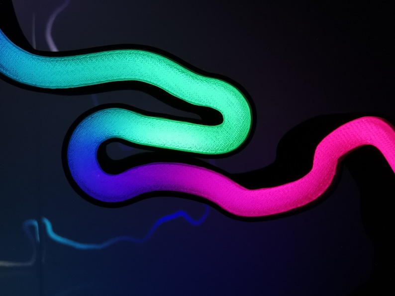 Nurburgring or Nordschleife LED RGB Neon Race Track Circuit Desk Wall