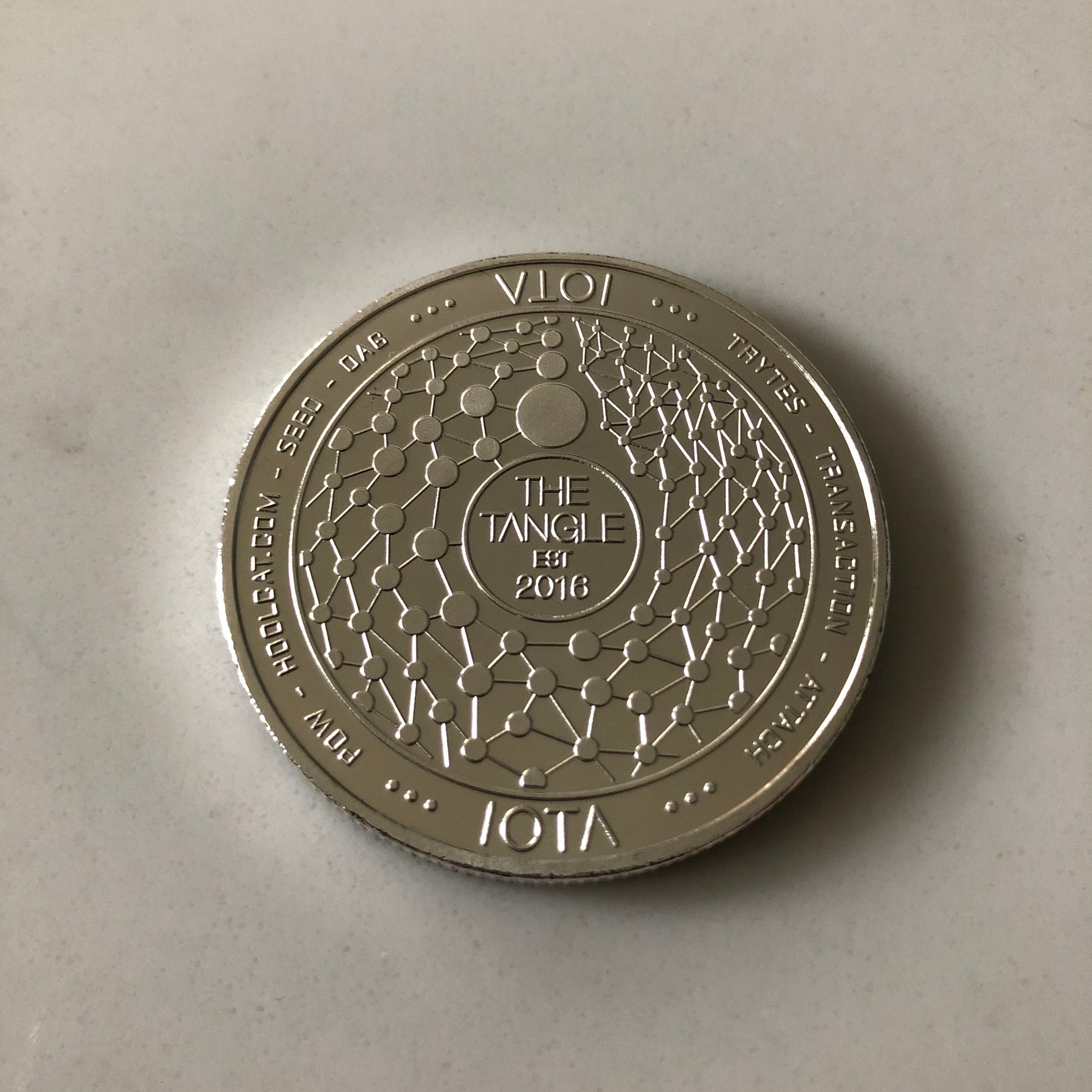 Iota Crypto Munt - IOTA - Etsy Nederland