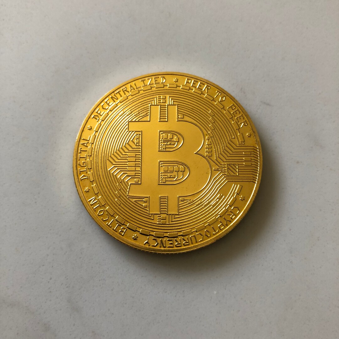 Bitcoin Crypto Coin (2021 Edition) - BTC - Etsy