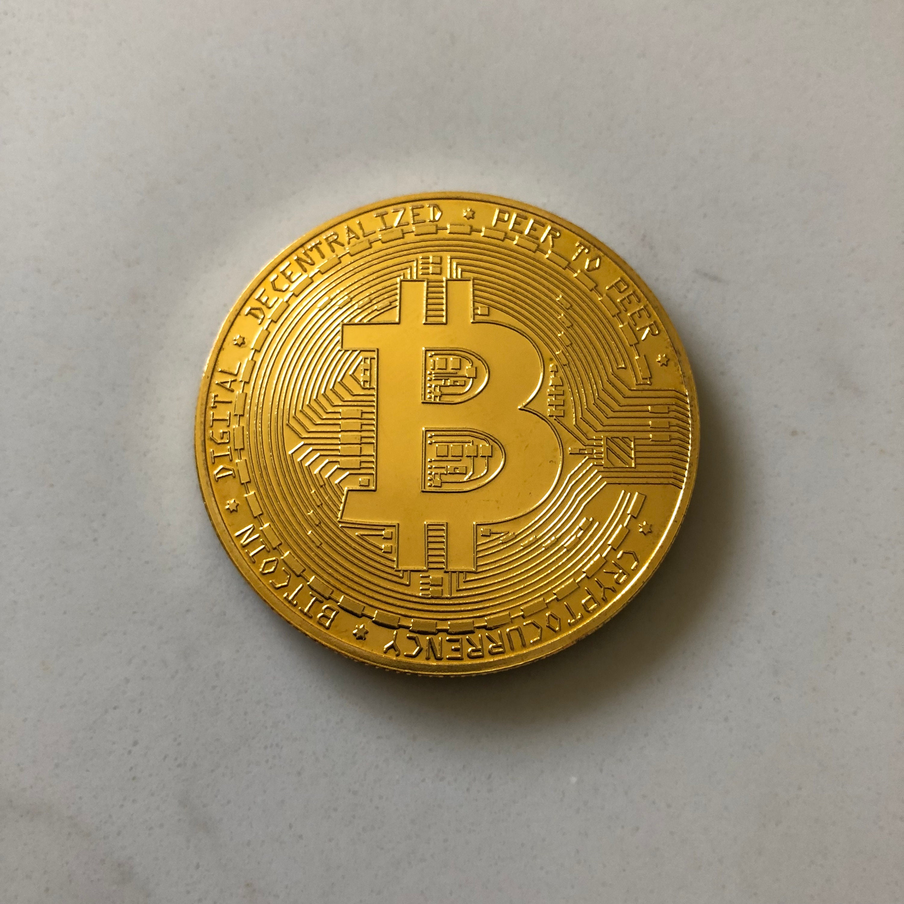Bitcoin Crypto Coin (2021 Edition) - BTC - Etsy