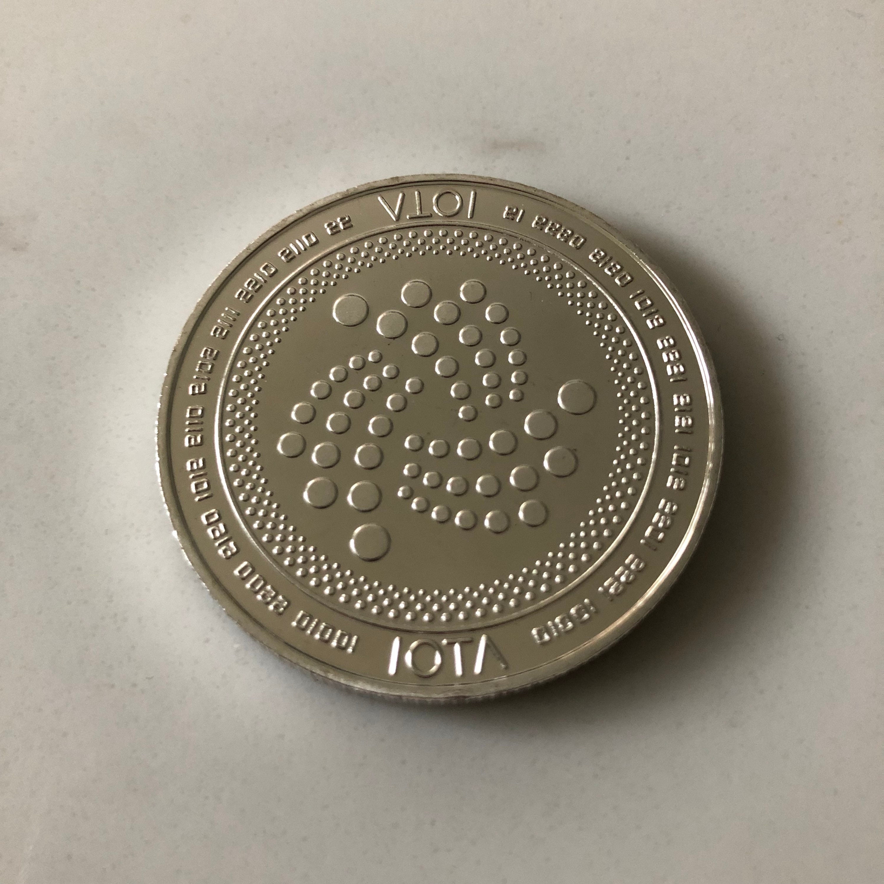Iota Crypto Munt - IOTA - Etsy Nederland