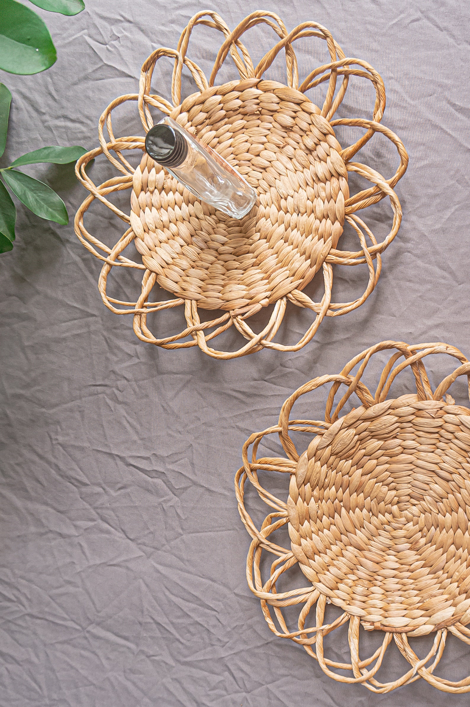 Water Hyacinth Wicker Placemats for Table Decor Water Etsy