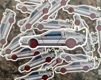 Delear Rear Sticker Clear Delorean Sticker: Waterproof 80s Car Decal - Etsy