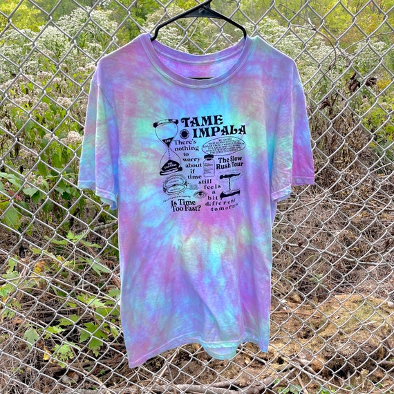 Tame impala tie dye shirt Clearance