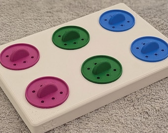 Large Foraging Puzzle Toy | For Rats, Guinea Pigs, Rabbits, Birds, and more