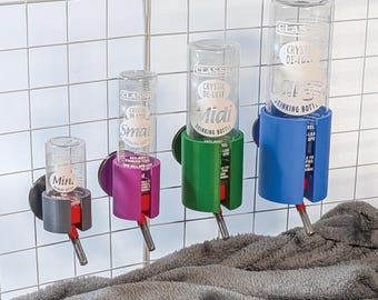 C&C Cage Guinea Pig Water Bottle Holder for Classic Crystal Deluxe Bottles