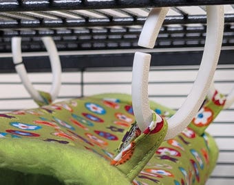 Set of 4 Hammock C-Clips for Rats and Guinea Pigs