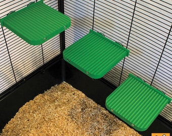 Large Shelf Set of 3 | Cage Platform Bundle for Rats and Chinchillas