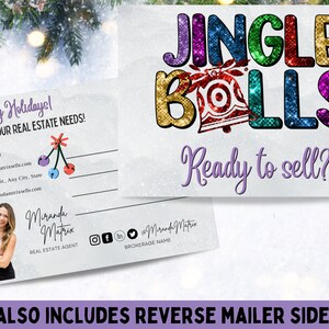 Cartão postal imobiliário, modelo Canva, marketing imobiliário, férias de Natal, cartão postal imobiliário, agente, imóveis, mala direta de corretor de imóveis