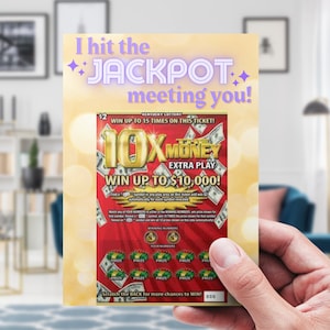 不動産ポストカード、Canva テンプレート、不動産マーケティング、ジャックポットメール、宝くじ