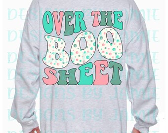 Over the boo sheet with Ghost Pocket Design