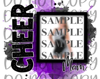 CUSTOM Sports Photo Insert sublimation PNG