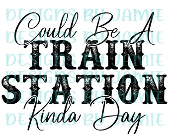 Train Station Kinda Day Sublimation Png Download
