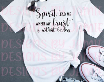 Spirt lead me Sublimation PNG DOWNLOAD