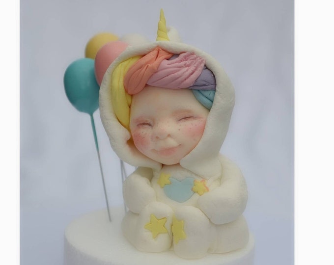 Toddler Figurines. Custom Cake Figurines. Children Cake Toppers.