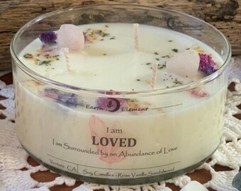 Affirmation Candle - I am Loved