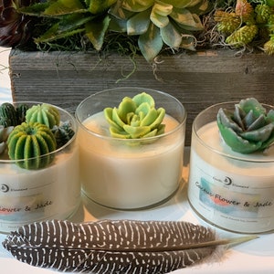 Succulent Candle Accent Toppers