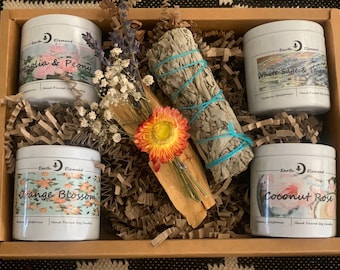 Candle Gift Box - Floral