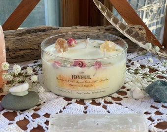 Affirmation Candle - I Am Joyful