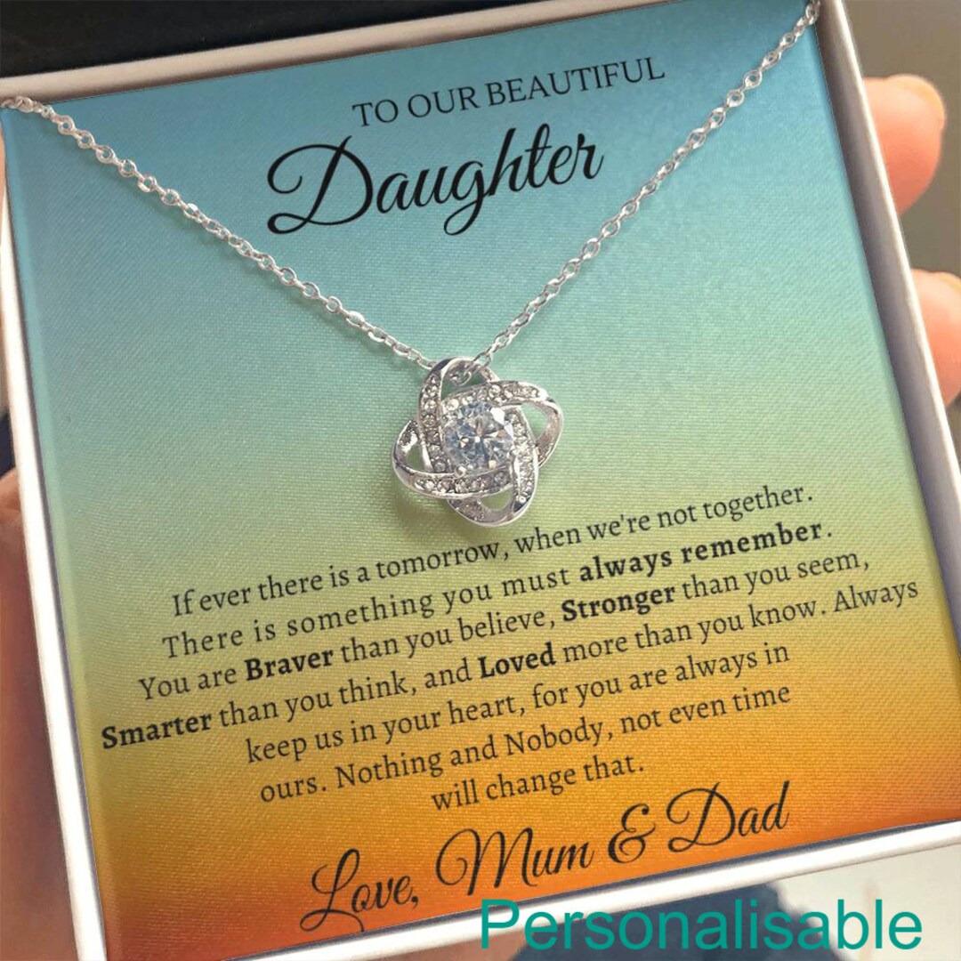 Personalized To My Daughter Canvas From Mom Dad Never Forget That I Lo