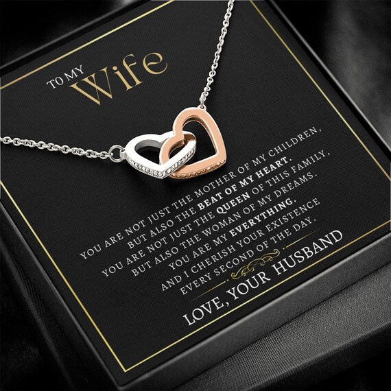 To My Wife Personalised Gift Sterling 
