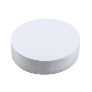 20x Circle White Cardboard, round cardboard, custom diameter, ball, paper circle, round shape, white disc