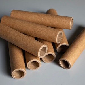 2" X 36" Reinforced Kraft Paper Mailing Tubes 2 Pack Tubes With 2 Caps Each USPS