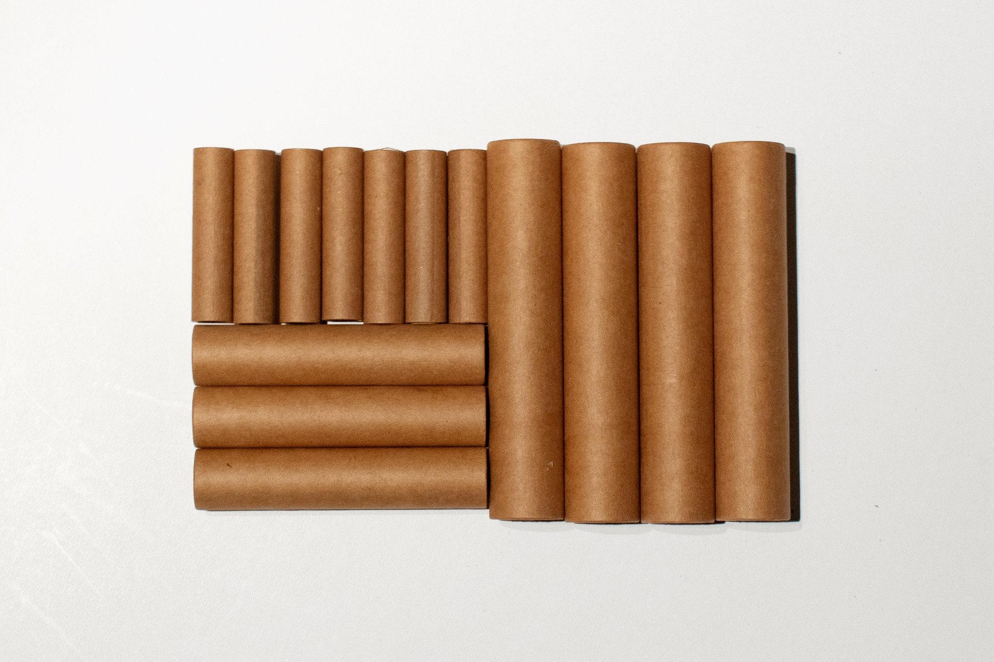 Craftplay 54 Tubi Modellabili In Cartone - Rotoli Di Carta Resistenti, 9 Misure Diverse Per Lavoretti Creativi, Scuola E Asilo