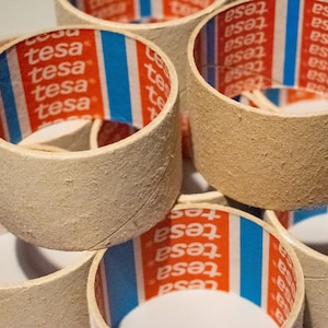 10 rollos de cartón Tesa Core, cinta Tesa