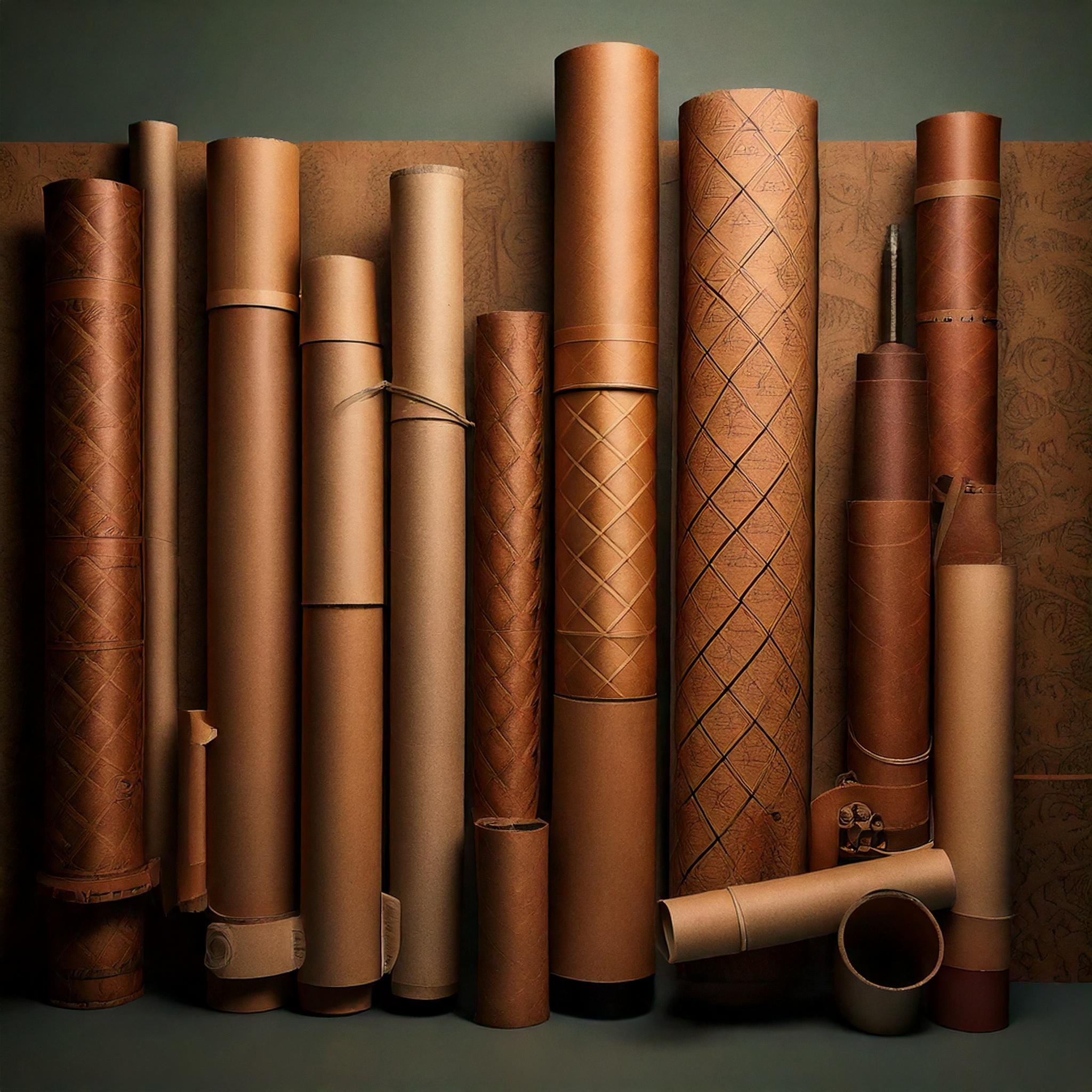 1x Cardboard Tube With a Custom Length - Etsy