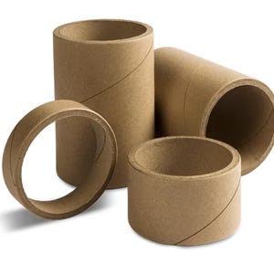 Núcleos de cartón resistente de 110 mm, tubos, túneles y cilindros