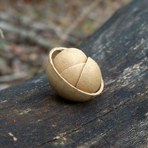 Sphère creuse en carton