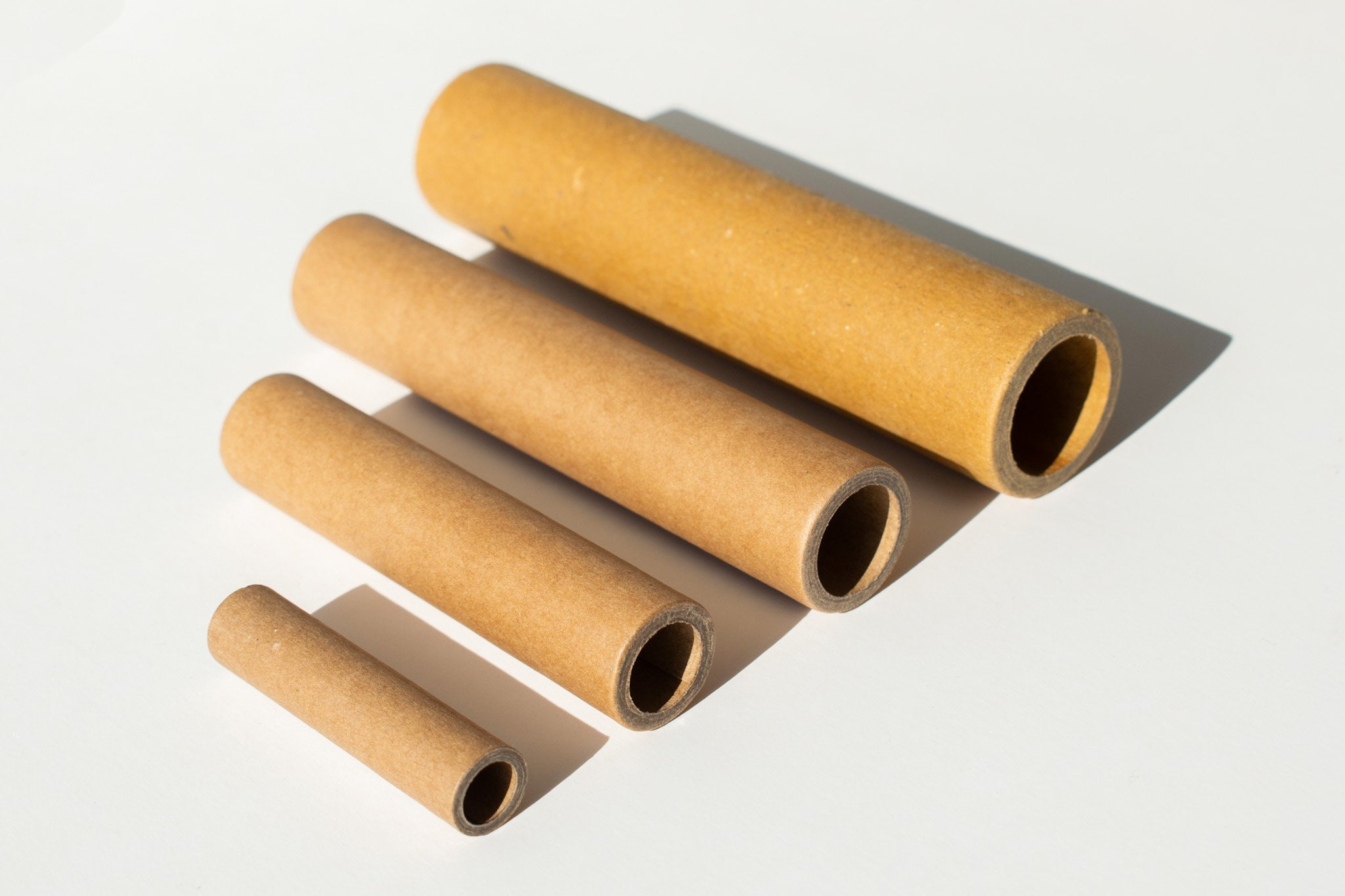thumbnail image 2 of 10 Pack Orange Heavy Wall Cardboard Firework Tubes - 1" X 6" X 1/8" Pyro Tubes 2 of 5