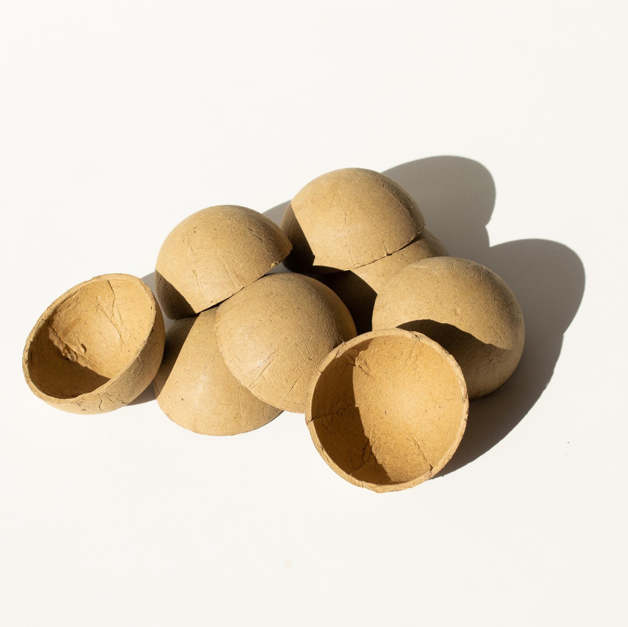 Cardboard Hollow Half ball 3D Crafting Supply Etsy UK