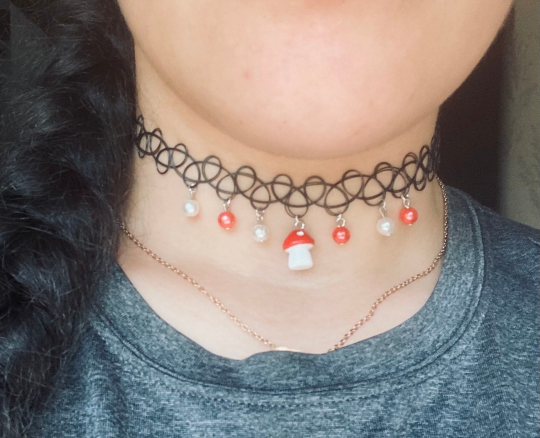 Charmed Tattoo Choker • 90s/00s Vibe Charmed Tattoo Choker - Etsy