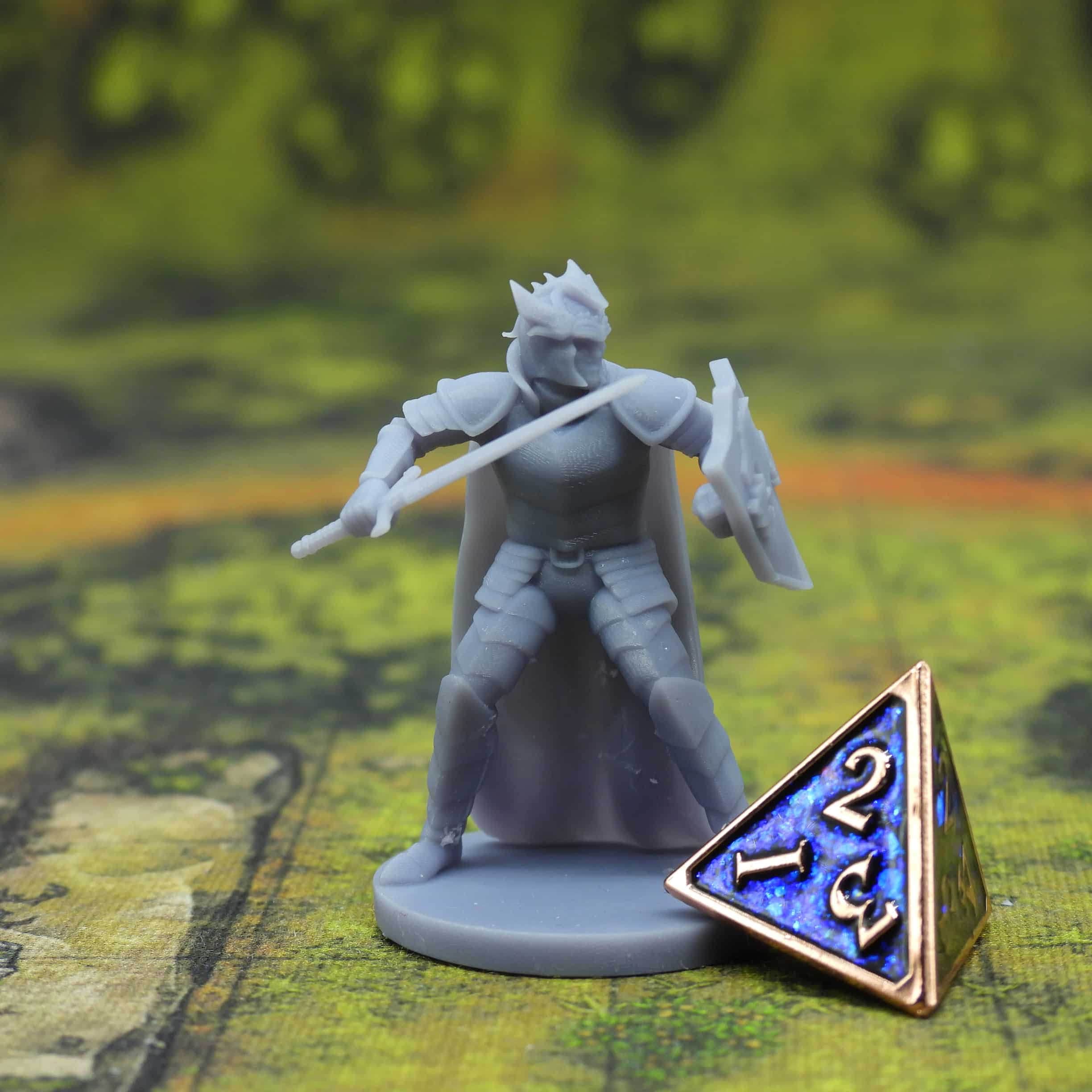 3D Printable Avatar of Bahamut – the Young Monk Grandmaster of Flowers -  32mm and 75mm scale by 2moronic miniatures