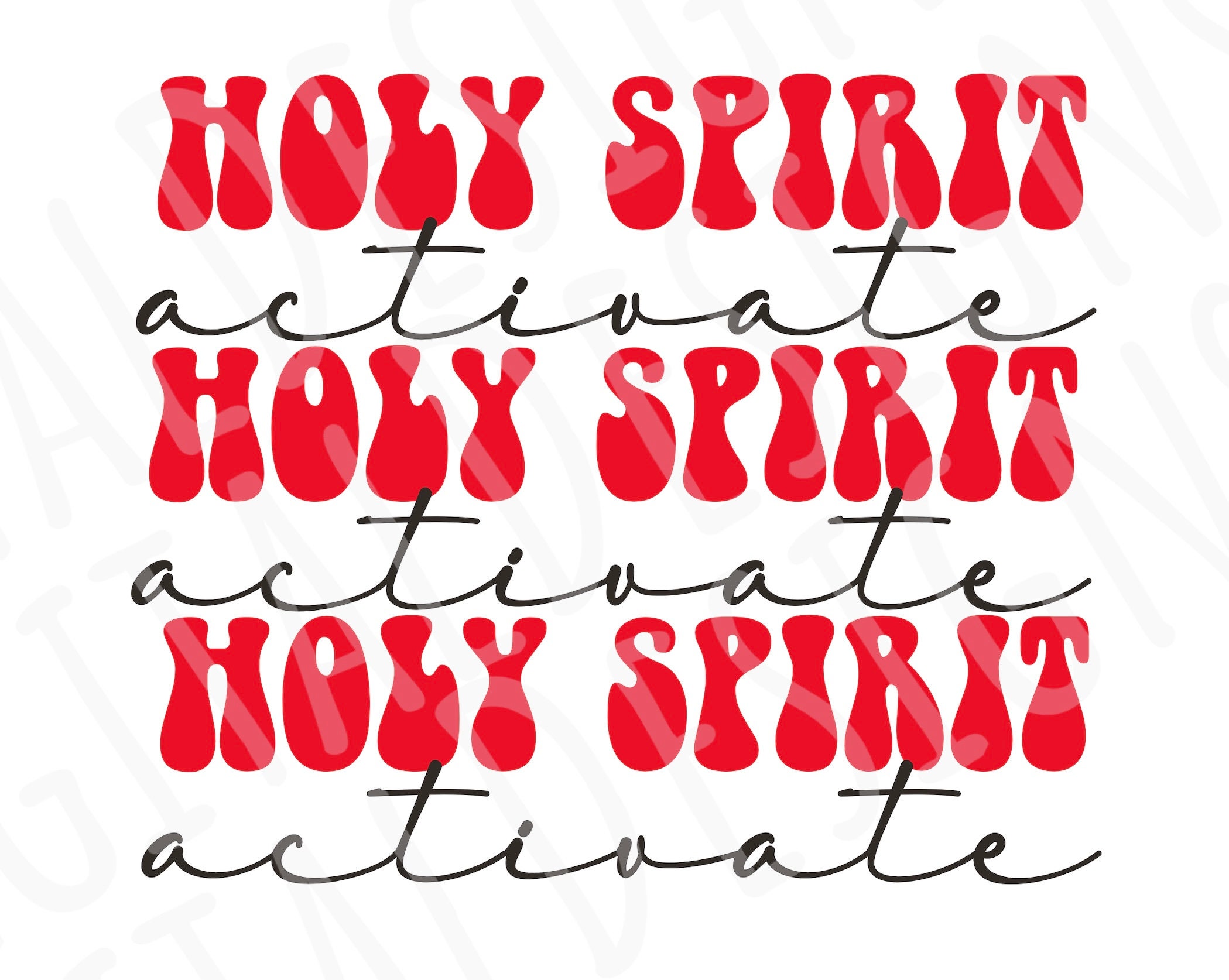 Holy Spirit Activate Digital Download Etsy