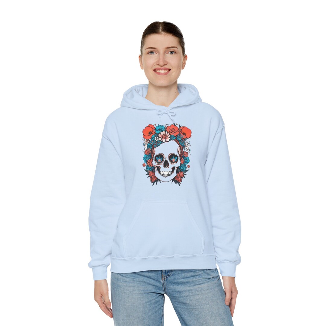 Felpa Con Cappuccio Flower Girl – Stoner Vibe 420 – Cannabis THC CBD – Unisex Tee Hunt - 4