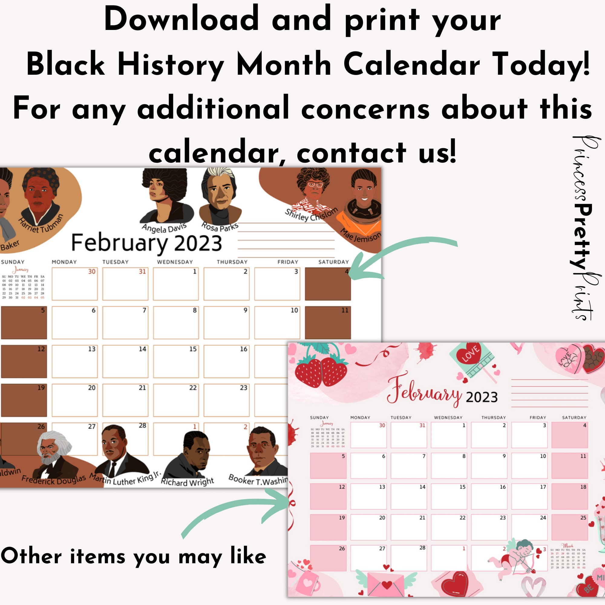 Canadian Black History Month, Editable February 2024 Calendar for Black Canadian Black History Month, Editable February 2024 Calendar for Black