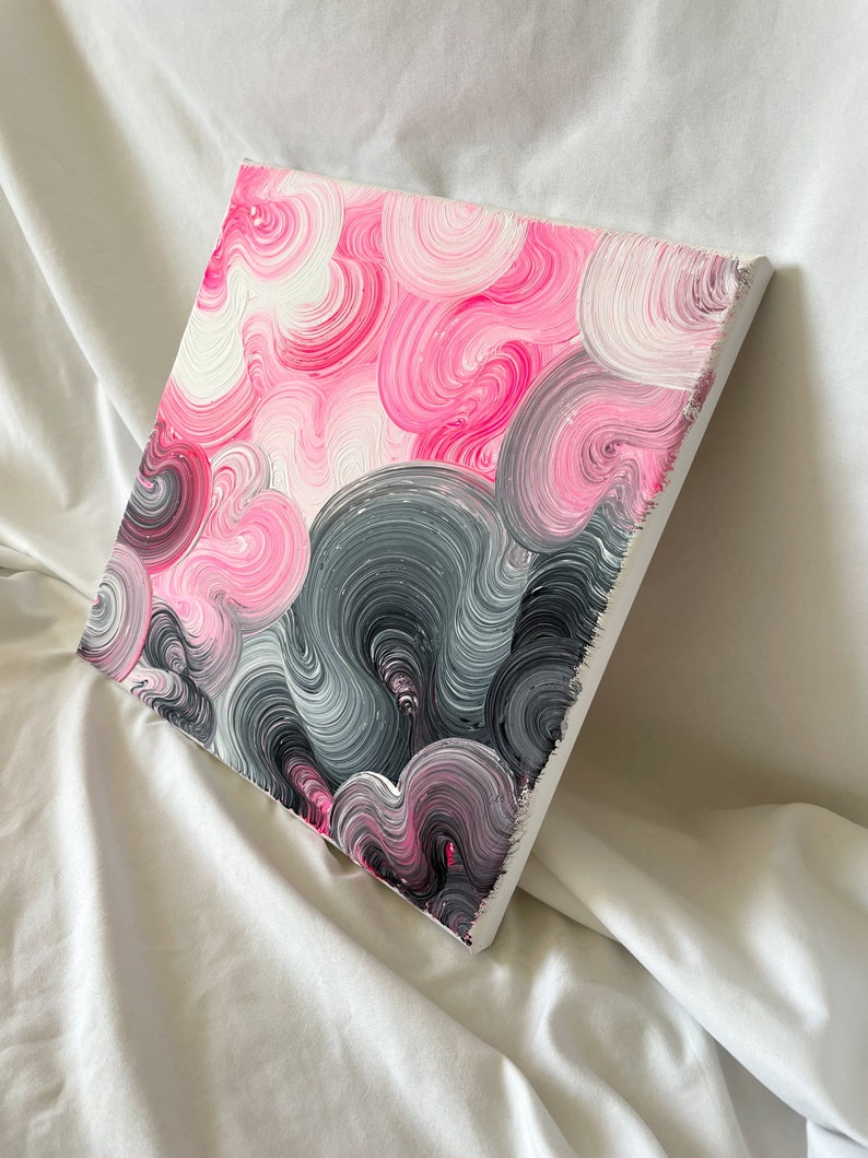 Luster Original Abstract Acrylic Painting Etsy