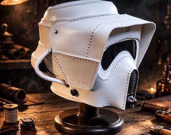 Scouttrooper Helm Leder Schnittmuster - Pdf Datei A4 DIY