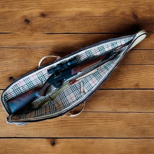 レザーリフルケースの型紙 - PDF A4とUSレター - DIY