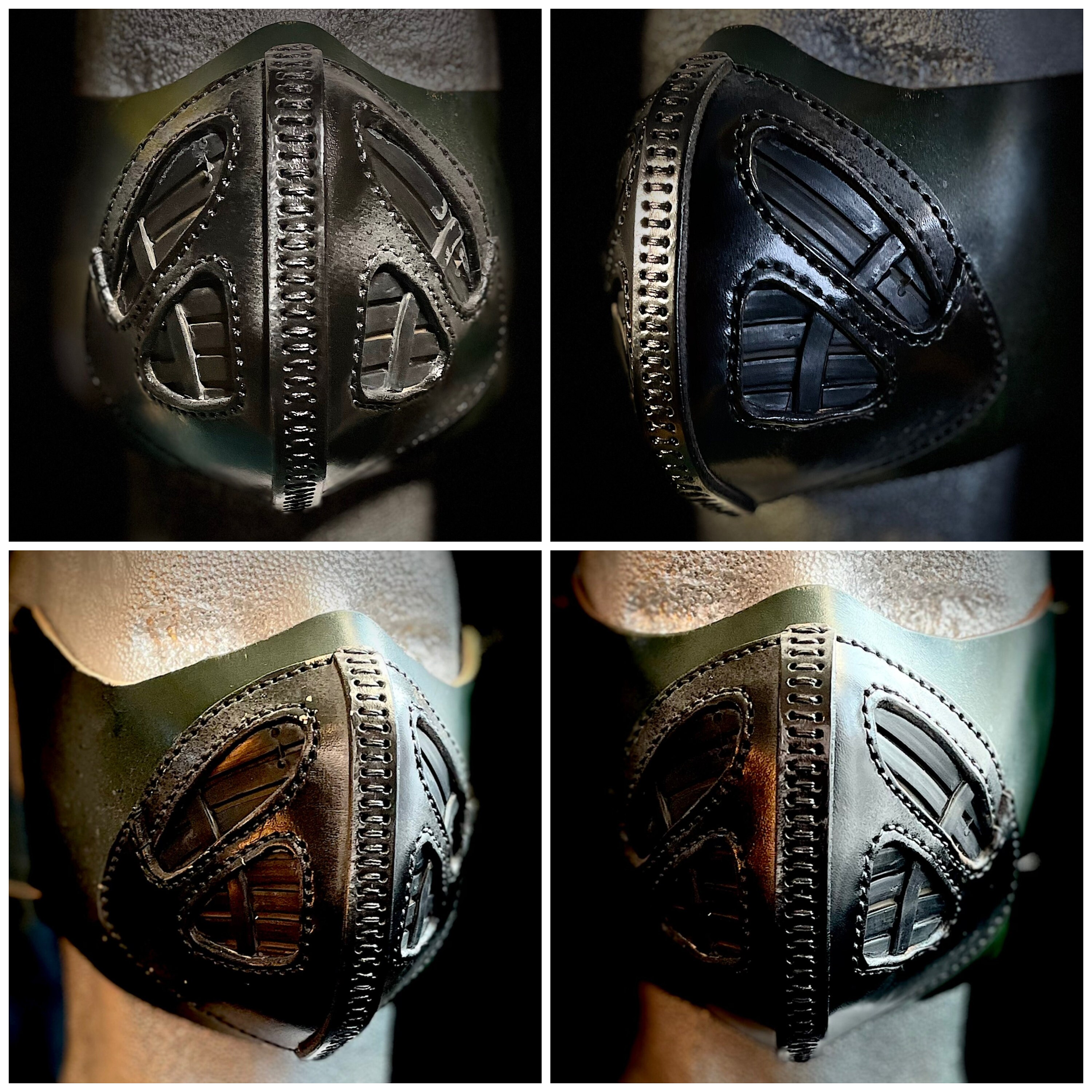 Dune Mask Leather Pattern - Pdf Pattern A4 Diy - Etsy