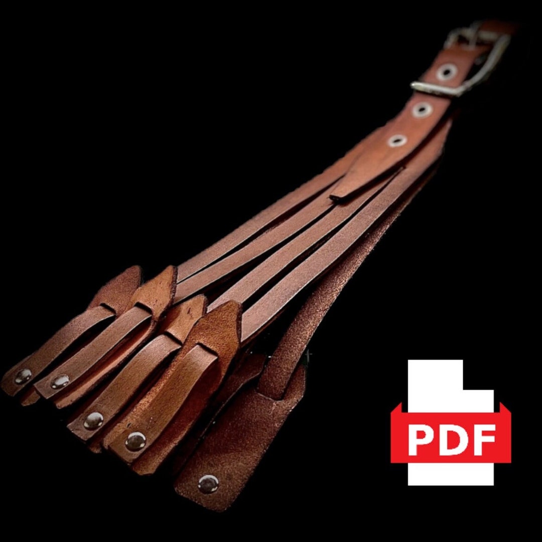 Leather Duck Pattern Birds Straps Leather - 2 Patterns - Leather Game Bird Carrier Pdf File ...