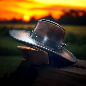 Leather Hunter Hat Sewing Pattern: DIY Bushcraft Cap (sizes 54-62cm ...