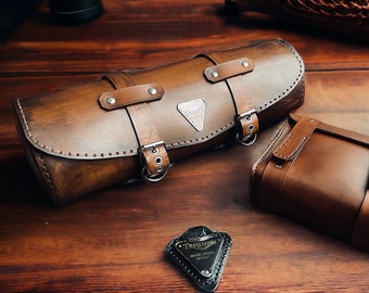 HANDLEBAR LEATHER BAG Pattern - Pdf File