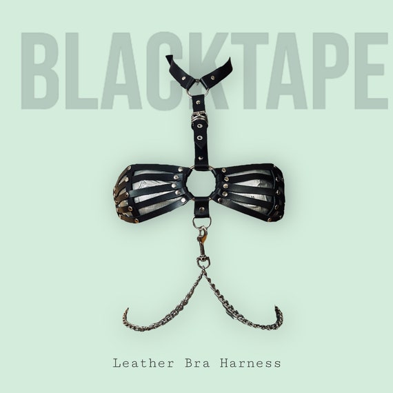 Leather Bra Harness Pattern, DIY Lingerie, XS-M/L (Digital Download)